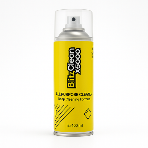 BlitzClean X5000 - Pembersih Busa Serbaguna | Deep Cleaning 3.0