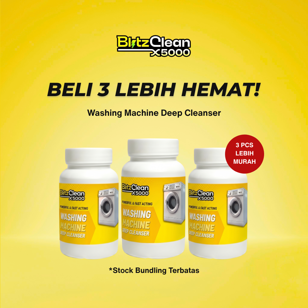BlitzWash — Pembersih Mesin Cuci 250gr